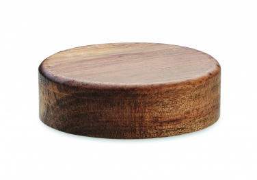 Logotrade business gifts photo of: Wireless charger in acacia 15W